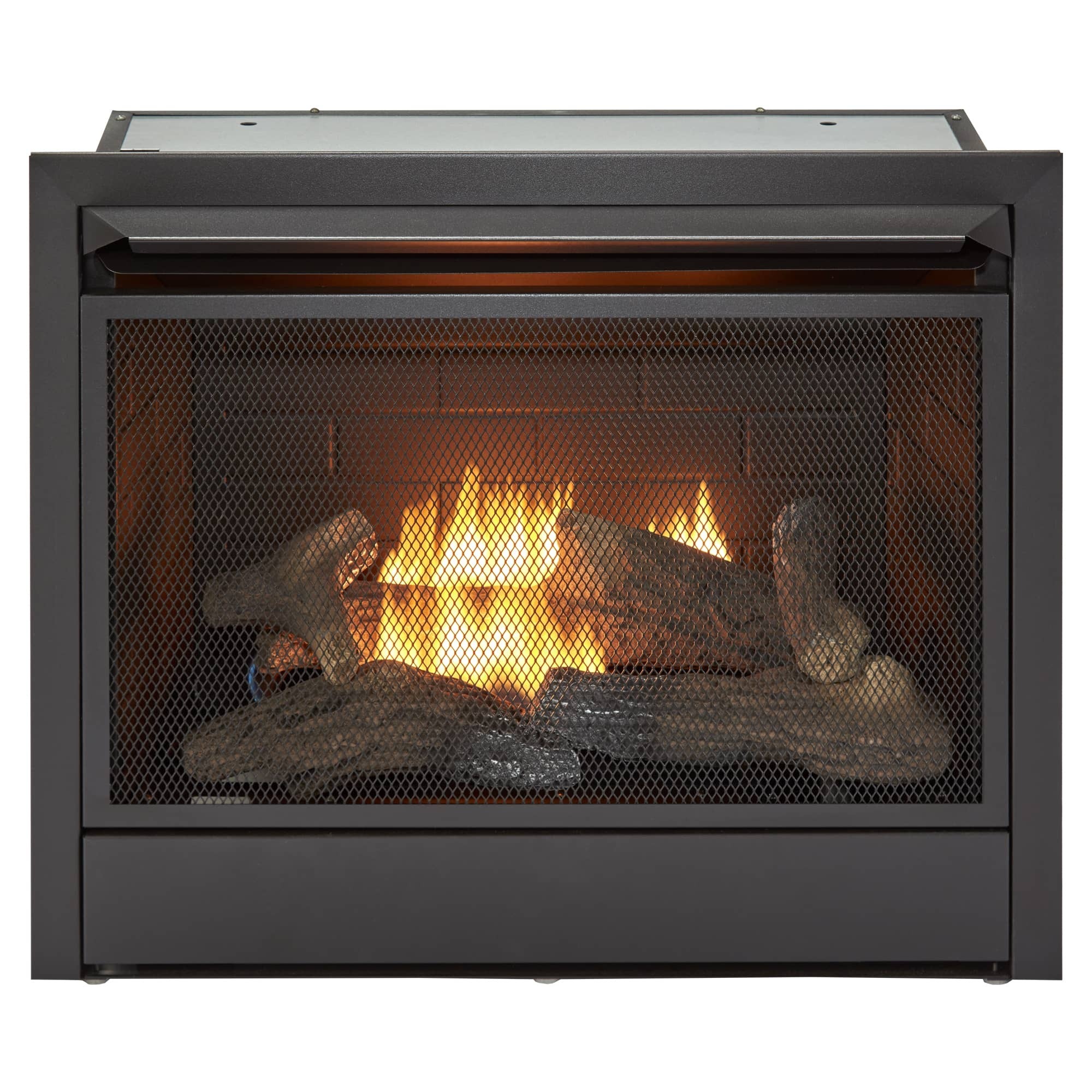 Duluth Forge Liquid Propane Ventless Gas Fireplace Insert - 26,000 BTU, Remote Control - Model# FLF300R